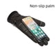 thumbnail image 5 of Guantes de terciopelo para exteriores para hombre, cálidos, impermeables, resistentes al viento, para ciclismo, deportes, pantalla táctil, para conducción de motocicletas y mujeres, antideslizantes, 5 of 6