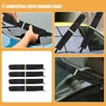 thumbnail image 3 of SKISUNO 2 Pairs Wiper Protector Black Polyester for Car Windshield Wiper Rainproof, 3 of 8