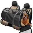 thumbnail image 4 of Bolsa plegable para perros y mascotas, para coche, tela Oxford, para cachorros, gatitos, ligera Negro_l jinwen Portador de caja suave plegable, 4 of 8
