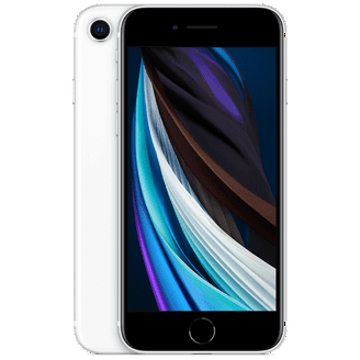 Restored Apple iPhone SE 2 64GB White LTE Cellular Straight Talk