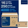 thumbnail image 3 of Tork Advanced Multifold Hand Towel Wipes 9 x 9.5, White, 250/Pack, 16 Packs/Carton, 3 of 9