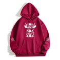 thumbnail image 2 of WEAIXIMIUNG Sweat à Capuche Zippé pour Femmes Mignon Manches Longues Adulte Imprimé Graphique Vache Pull Sweat-Shirts à Cordon, 2 of 4