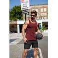 thumbnail image 3 of COOFANDY Tank Top for Men Workout Knit Sleeveless Muscle Shirt Cut Off Shirts Fitness Tee, 3 of 5