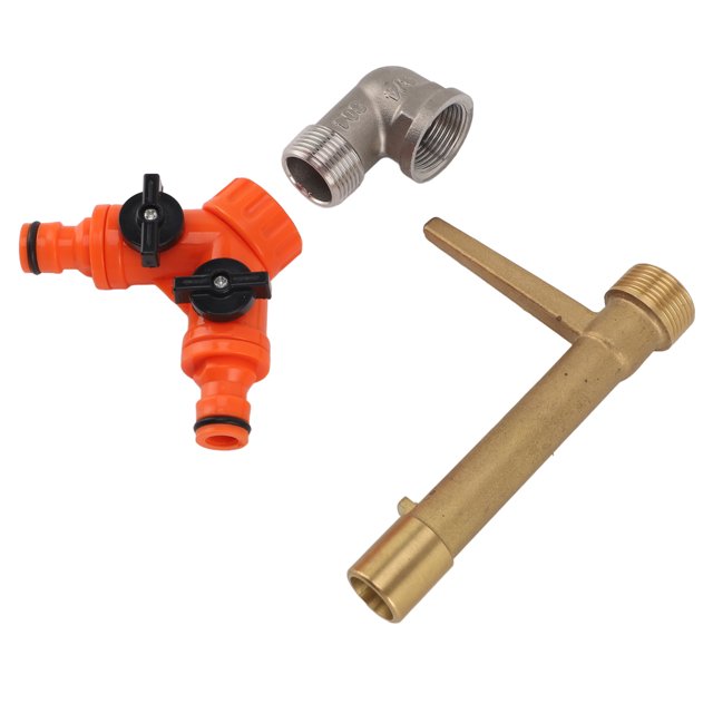 Clé de Valve d'Arrosage Rapide, Clé de Valve d'Accouplement Rapide en Laiton pour Jardin