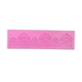thumbnail image 4 of Milisten 1Set Pink Lace Silicone Baking Molds For Homemade Desserts And Cakes, 4 of 8