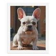 thumbnail image 5 of Paint by Numbers Kit for Adults, Adorable White French Bulldog Paint by Numbers, Easy Paint by Numbers Kit for Adults Beginner, DIY Adult Paint by Number Kits on Canvas, 12x16in Home Decor, 5 of 7