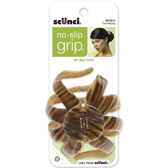 Scunci No-Slip Grip Large Octopus Clip, Color May Vary 1 ea (Pack of 3)