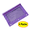 C, variant on RBCKVXZ 4 PackPencil Pouch for 3 Ring Binder, Large Pencil Case Pouch with 3 Reinforced Grommets, Pen Bag, Clear Window Pencil Case, Binder Accessories