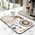 thumbnail image 2 of Elevate Coffee Routine Super Absorbent Drying Mat - Large 19.5x12in Easy-to-Clean Dish Mat, Coffee Mat A Must for Every Kitchen Counter, 2 of 7