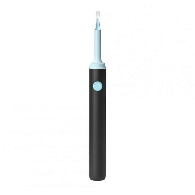 Smart Visual Ear Sticks Wifi Otoscope Ear Picking Tool Earpicker 360 Degrees Endoscope Ear Scoop Cleaner Black
