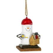 Ganz Smores DIY Snowman Resin Holiday Christmas Ornament, 3"