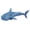 Blue, variant on Black Remote Control Charging Shark Toy Black Swimming Simulation Rocking Megalodon Rc Fish For Kids
