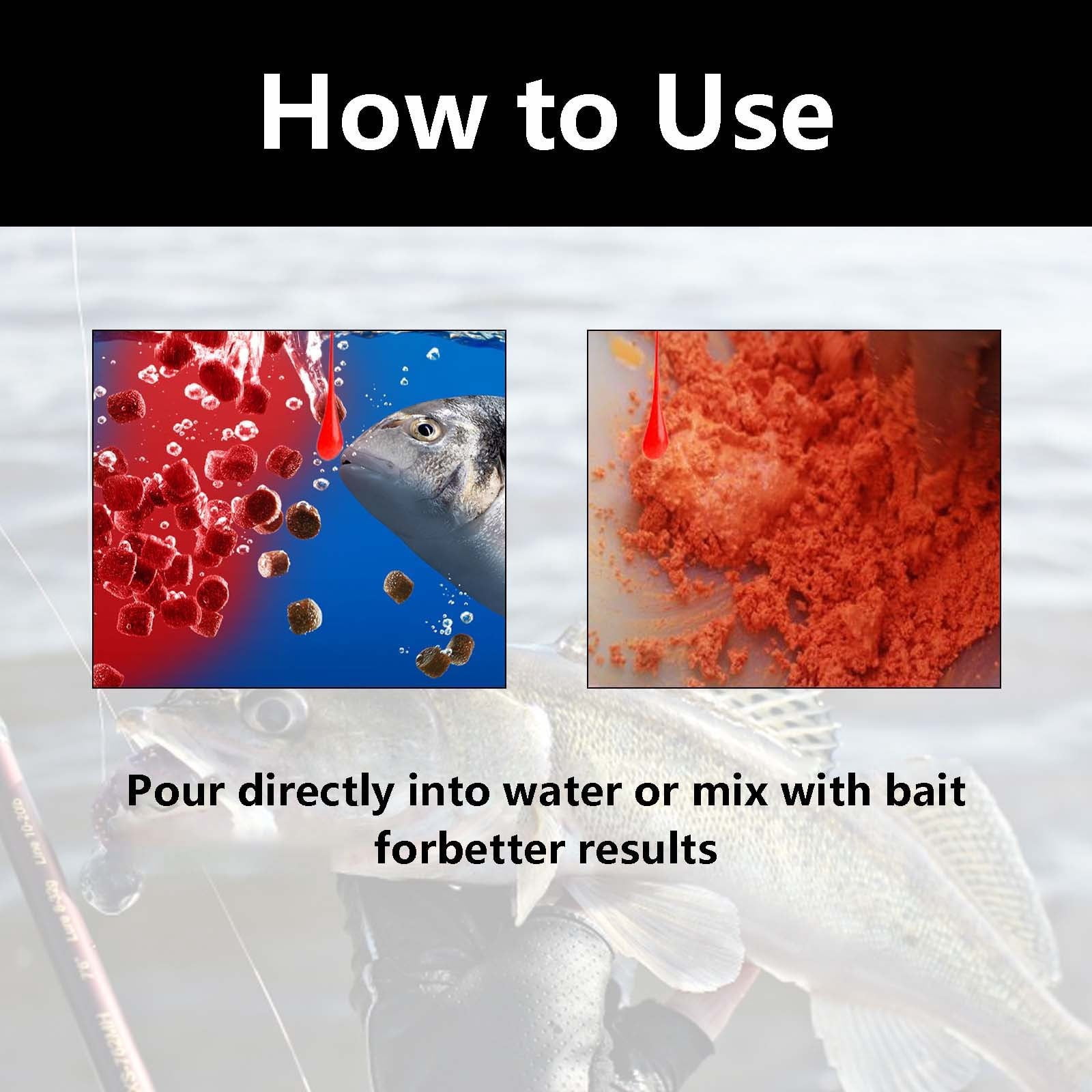 Vxdvou Highly Effective Fish Attractant Liquid for instantaneous Baiting and Lure, Suitable for Multiple Marine and Freshwater Species