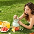 thumbnail image 4 of 1000ml Portable Wireless Juicer Cup with Blender Shaker Bottle, High-Capacity Smoothie Maker for Protein Shakes, Mini Personal Blender for Home Gym Travel, Kitchen Accessories, Green, 4 of 4