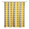 thumbnail image 2 of Creative Products Southwestern Pattern in Yellow 71x74 Shower Curtain, 2 of 2