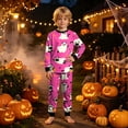 thumbnail image 4 of Xyant Toddler Boys Halloween Pajamas Ghost Cat Pjs Sets Kids 2 Piece Long Sleeve Soft Cotton Sleepwear Pajamas for Boys,Size 2-3 T, 4 of 9