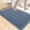 Blue, variant on Waffle Bath Mat 72x17, Extra Soft Absorbent Bathroom Rugs, Non Slip Machine Washable Quick Dry Bath Rugs for Bathroom Floor, Tub, Shower, Home Decor Accessories, Brown