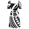 thumbnail image 6 of Polynesian maori tribal Sleeveless Dress ladies dresses for special occasions women party dresses Party dresses, 6 of 7