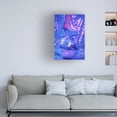thumbnail image 2 of Canvas Wall Art - Samantha Hearn 'Disco Ball And Neon Platform' Wall Art for Living Room, Bedroom, or Office D?cor by Trademark Fine Art - 30 x 47 Inches, 2 of 4