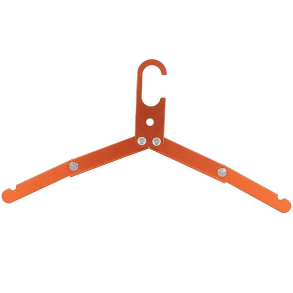 Tebru Aluminum Alloy Folding Hanger Outdoor Hiking Non-slip Portable Drying Rack