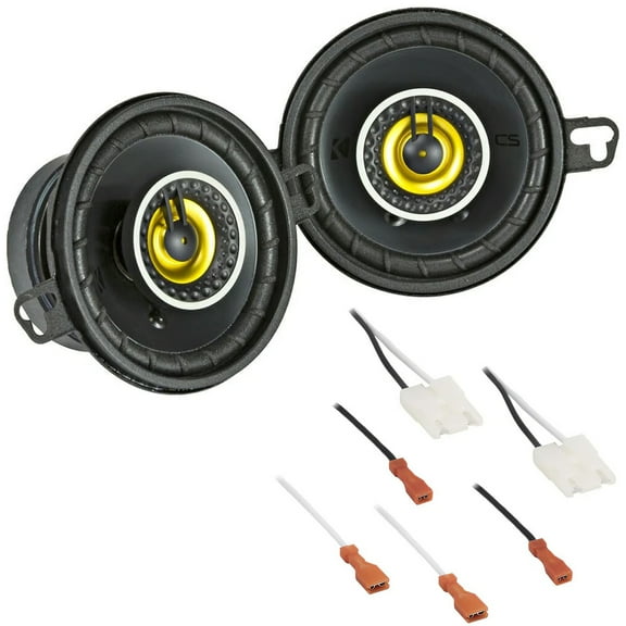 Kicker CS Series Front Factory Speaker Replacement Package Fits select 1982-1987 Chevrolet El Camino