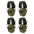 thumbnail image 1 of Walkers Razor Slim Electronic Hearing Protection Earmuffs, Green (4 Pack), 1 of 12