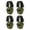 Green, variant on Walker's Razor Slim Electronic Hearing Earmuffs, Green Patriot (2 Pack)