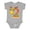 AC-Heather Grey, variant on I'm O-fish-ally Two- Cute Puffer Fish Second Birthday Boys or Girls Baby Bodysuit
