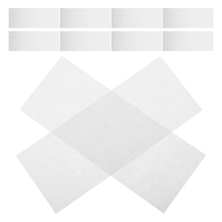 Hemoton 100pcs Palette Paper for Acrylic Painting Refill Pack Pallet Paper for Stay Wet Palette for Painting Miniatures Model White