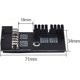 thumbnail image 5 of Conector de dirección asistida de gráficos, placa adaptadora de corriente 8 + 8, adaptador de corriente para tarjeta Gpu, 5 of 5