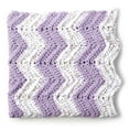 thumbnail image 3 of Bernat Baby Blanket Stripes Yarn, Violets, 10.5oz(300g), Super Bulky, Polyester, 3 of 13