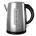 thumbnail image 3 of BLACK+DECKER Bouilloire Sans Fil 1,7 L, Argent, KE2000SD, 3 of 10