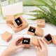 thumbnail image 4 of Caja para anillos, caja de regalo para joyas, joyero cuadrado de cartón, caja de embalaje con pendientes pequeños de espuma, día de San Valentín, boda, cumpleaños, negocios navideños, 4 of 7