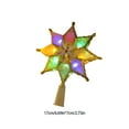 thumbnail image 3 of Unique Christmas Tree Topper, CXALSSY Luxury Multicolor LED Christmas Tree Star, 6.7 Inch Lights Tree Topper for Indoor Outdoor Decoration, Unique Luxury Christmas Tree Toppers 2024, 3 of 6
