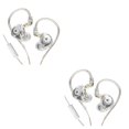thumbnail image 1 of ZLight KZ Wired Earphone Jogging Fitness Detachable Headset Ergonomic Laptop Tablet MP3 HiFi Headphone L Shaped Connector Transparent Mic 2Set, 1 of 6