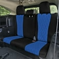 thumbnail image 2 of For Toyota Highlander LE 2020-2024 FH Group Neoprene Custom Fit Waterproof Car Seat Covers  Blue - 3rd Row, 2 of 3