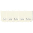 thumbnail image 4 of TeeHee Womens Seamless Toe Topper Liner Socks 5-Pack with Non-Skid Bottom, 4 of 5