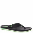 thumbnail image 2 of Sanuk Men's Beer Cozy 3 Black / Green Sandal - 11M, 2 of 2