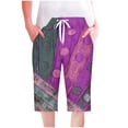 thumbnail image 1 of Mujeres Pantalones Cortos Casual Pata Recta Cordón Cintura Elástica, Suelta Y Cómoda Mujer Pantalones Cortos con Bolsillos, 1 of 5