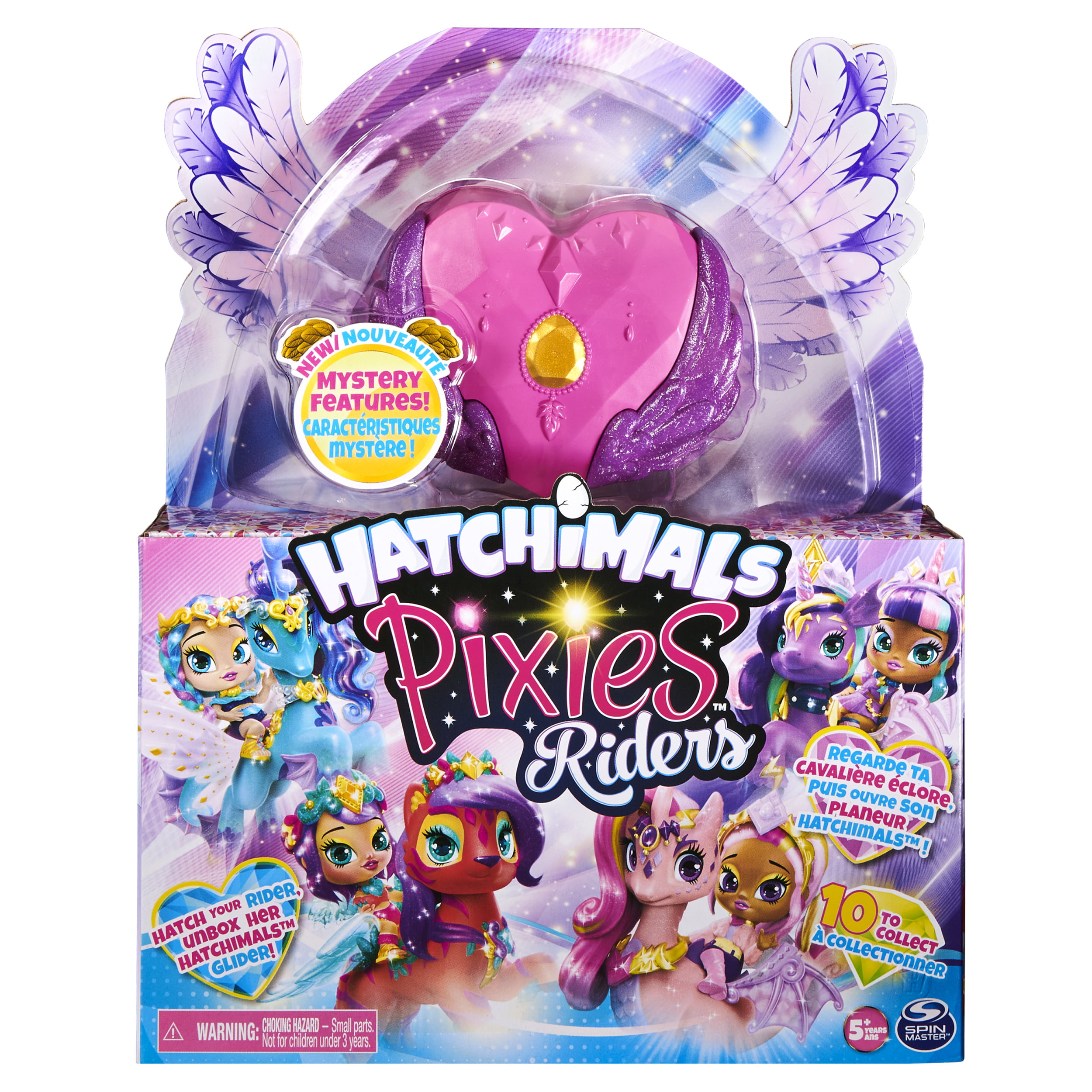 2020 Hatchimals Pixies Riders Crystal Charlotte Draggle Mystery Feature for sale online