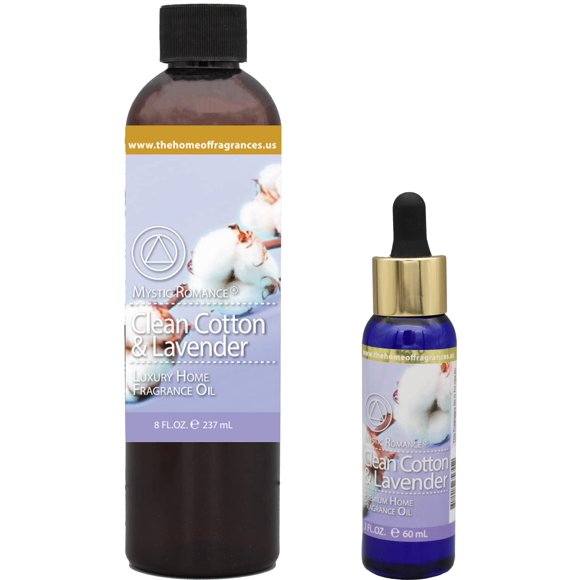Set de aceites aromáticos Mystic Romance Clean Cotton & Lavender 60 ml
