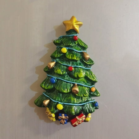 

Rollback Holiday Decor Christmas Refrigerator Magnets Holiday Magnets For Locker Fridge Home School Decor 3D Refrigerator Sticker Santa Style 1Pc Refrigerator Sticker