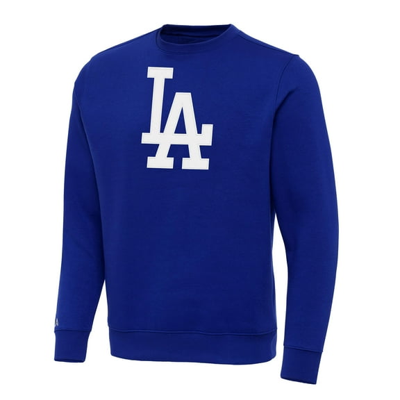 Men's Antigua Royal Los Angeles Dodgers Big & Tall Victory Pullover Sweatshirt