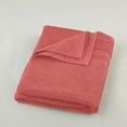 thumbnail image 4 of Mainstays Performance Cotton 6-Piece Bath Towel Set, Super Soft Quick Dry Fade Resistant, Solid Coral, 4 of 4