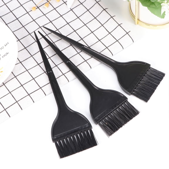 Niceauty Hair Dying Accessories Hair Coloring Brush Black 12Pcs