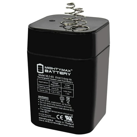 Image of 6V 5Ah Battery Replaces for Game Feeder Camera Deer Whitetail Bear