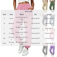thumbnail image 3 of sdhkgrrt Women Plus Size Jogger Sweatpants Elastic Waist Casual Long Pants with Pockets Solid Active Lounge Travel Trousers Fall Fashion Outfits Winter Clothes, Black 2XL, 3 of 7
