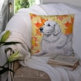 thumbnail image 3 of Carolines Treasures BB9936PW1414 Maremma Sheepdog Fall Fabric Decorative Pillow  14Hx14W multicolor, 3 of 4