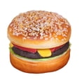 thumbnail image 2 of Simulación de modelo de pastel de hamburguesa, pan falso, juguetes de comida, accesorios de comida, decoración de tienda, 2 of 8