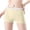Yellow, variant on MDUKONU Overnight Period Shorts for Women, Leak-proof, Heavy Flow, Menstrual Absorbent Boyshorts Size: M Beige